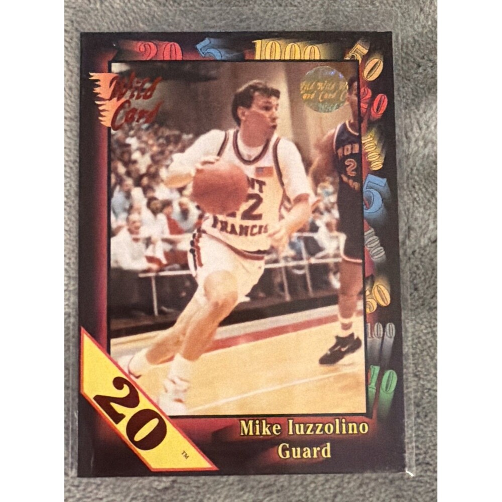 1992 Wild Card Collegiate - Mike Iuzzolino #88 20 Stripe